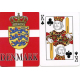 Denmark Flag with Crest Deck of Playing Cards